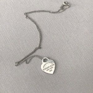Tiffany & co “Return to Tiffany” heart necklace